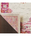 Nourison Passion Area Rug PSN03 Ivory/Fuchsia 12' x 15'
