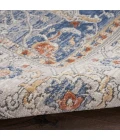 Nicole Curtis Series 4 Area Rug SR402 Light Blue Grey