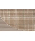 Nourison Grafix Taupe GRF03 4 ft. Round Rug