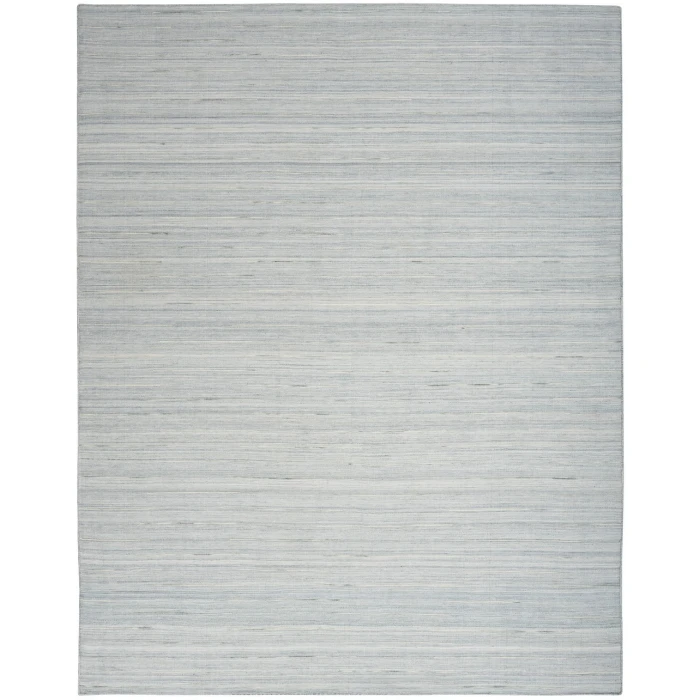 Nourison Interweave Light Blue IWV01 8 ft. X 10 ft. Rect. Rug