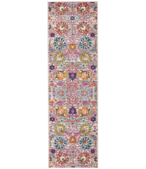 Nourison Passion Runner Area Rug PSN01-Silver