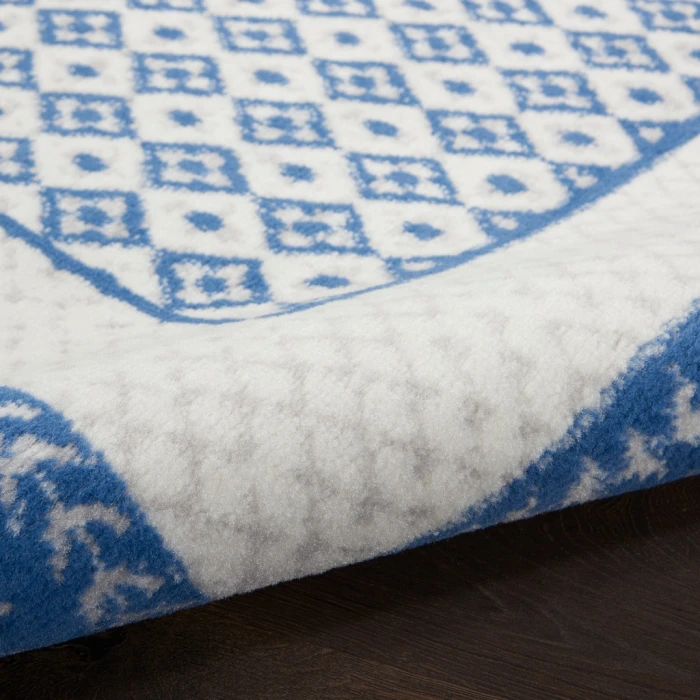 Nourison Whimsicle Area Rug WHS13-Ivory Blue
