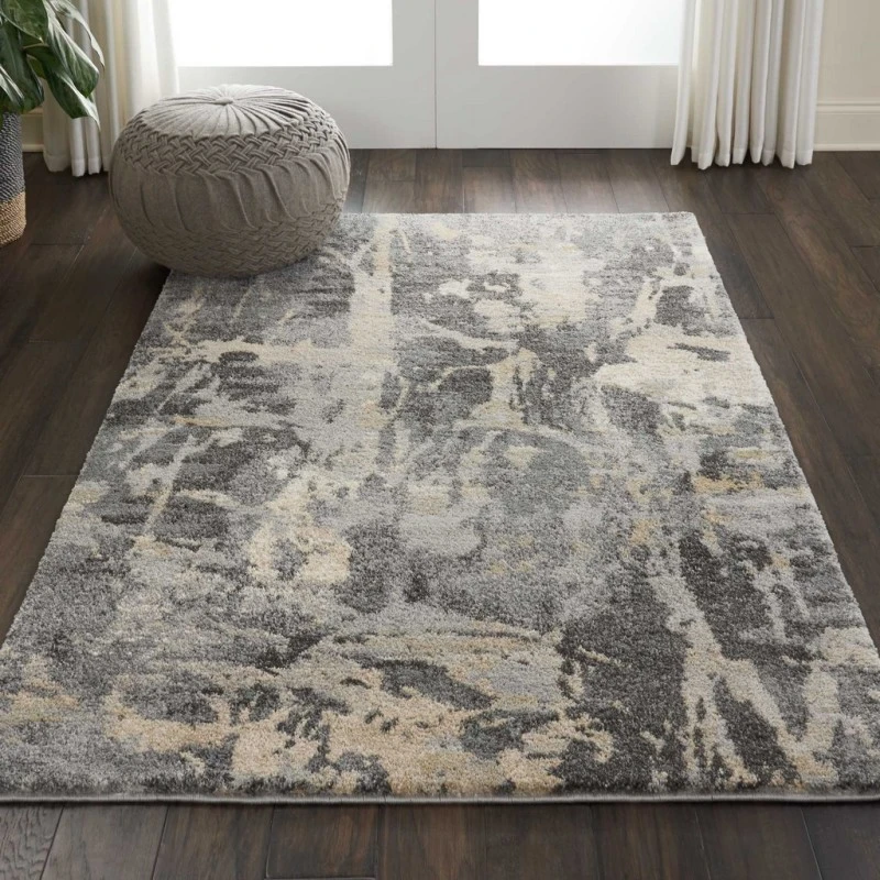 Nourison Fusion Area Rug FSS10-Grey