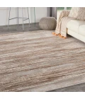 Nourison Elation Area Rug ETN01 Ivory Grey 9' x 12'