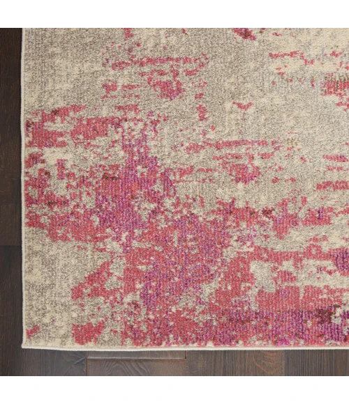 Nourison Celestial Runner Area Rug CES02-Ivory/Pink