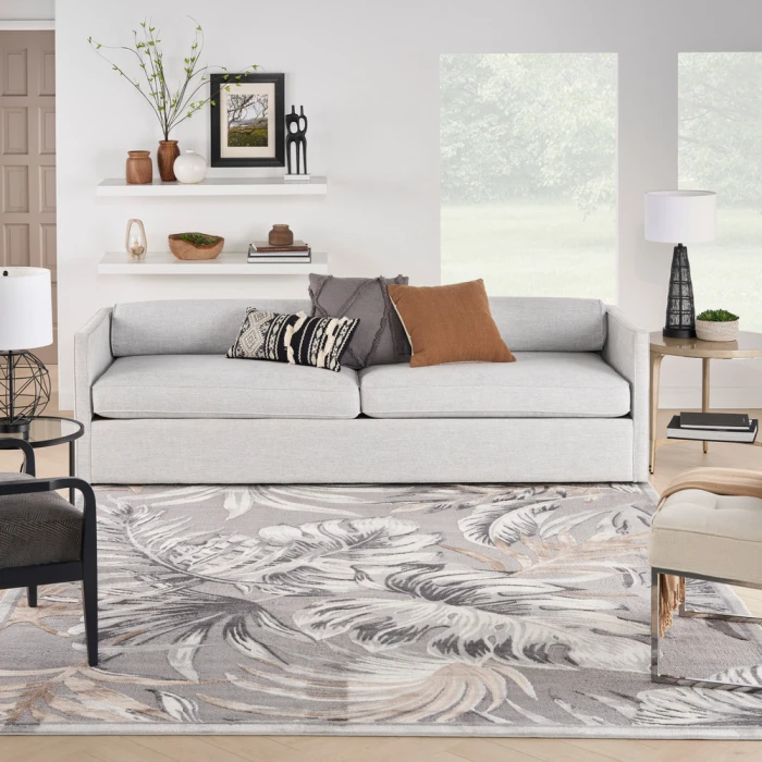 Nourison Seaside Area Rug SDS01 Grey