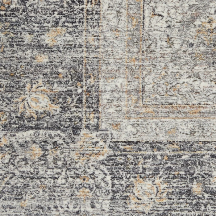 Nourison Starry Nights Area Rug STN05-Charcoal/Creme