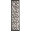 Nourison Home Aloha ALH21 Grey Charcoal 2 ft. 3 in. X 8 ft. Area Rug