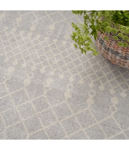 Nourison Astra Machine Washable Area Rug ASW10 Grey