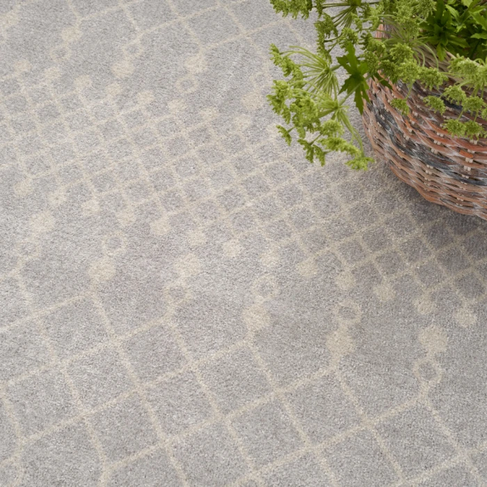 Nourison Astra Machine Washable Area Rug ASW10 Grey