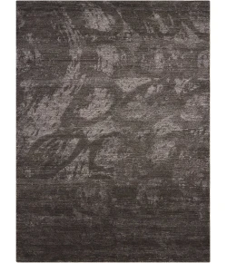 Nourison Home Silk Shadows Black SHA04 5ft.6in. x 7ft.5in. Rect. Rug