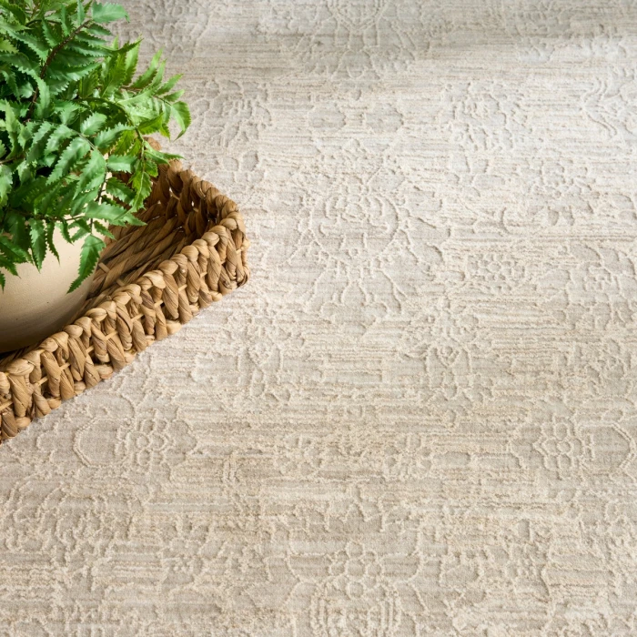 Nourison Shadows Ivory Grey SHW03 8 ft. X 10 ft. Rect. Rug