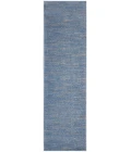 Nourison Essentials Blue/Grey Area Rug NRE01-Blue/Grey