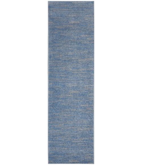 Nourison Essentials Blue/Grey Area Rug NRE01-Blue/Grey