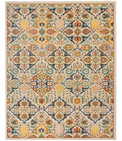 Nourison Home Allur ALR03 Ivory Multicolor 7 ft. X 10 ft. Area Rug