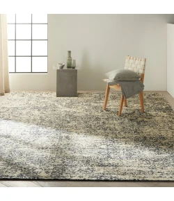 Calvin Klein Home Maya 45785 Hematite 9 ft. 3 in. X 12 ft. 9 in. Area Rug