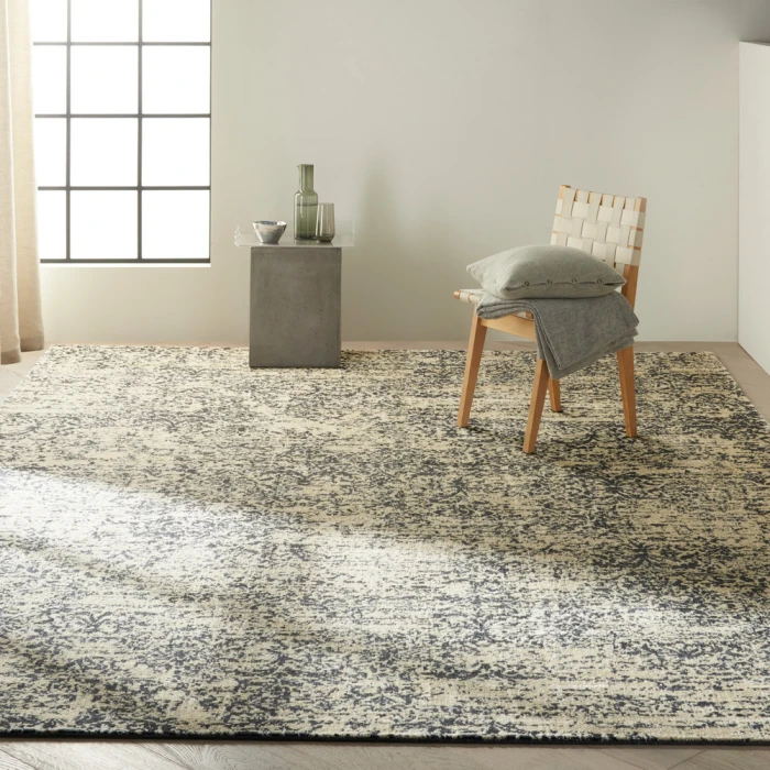 Calvin Klein Home Maya Area Rug MAY08 Hematite
