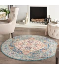 Nourison Passion Area Rug PSN23-Ivory/Light Blue