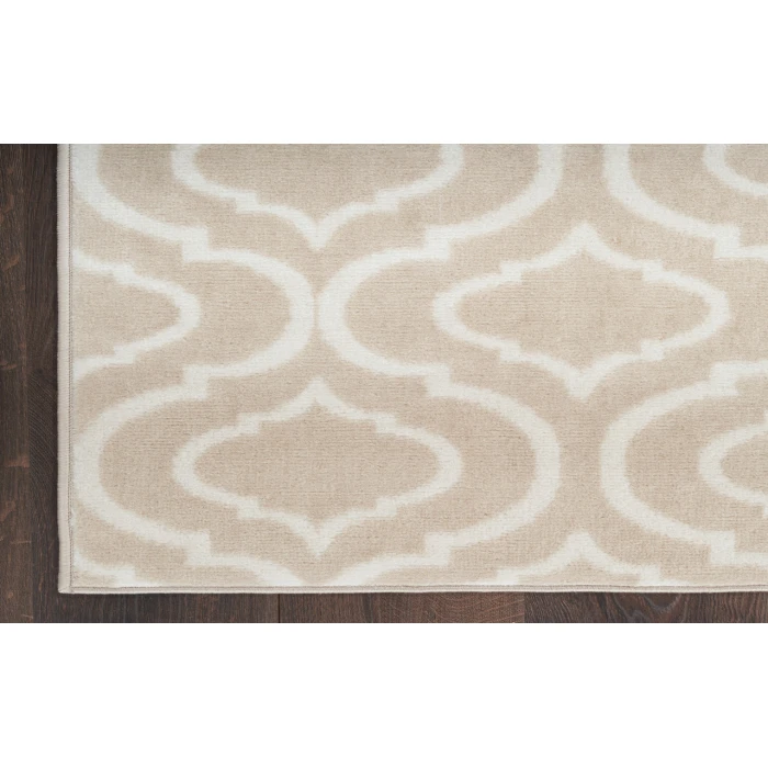 Nourison Jubilant Beige JUB19 2 ft. X 4 ft. Rectangle Rug