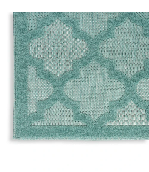 Nourison Easy Care Area Rug NES01 Aqua/Teal