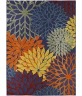 Nourison Home Aloha Blue ALH05 7ft. x 10ft. Rect. Rug