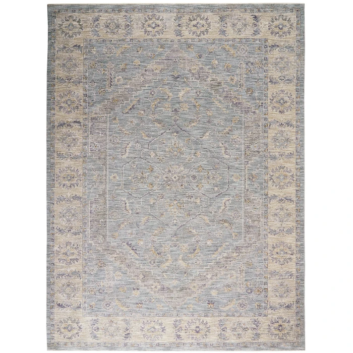 Nourison Infinite Blue IFT02 8 ft. X 10 ft. Rect. Rug