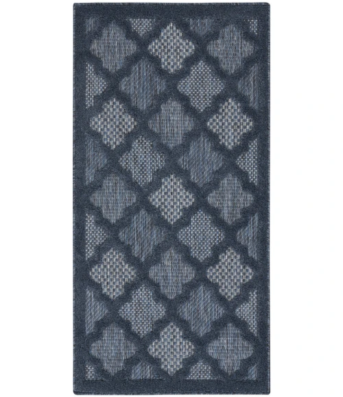 Nourison Easy Care Area Rug NES01 Navy Blue