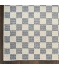 Nourison Serenity Home Ivory Blue SRH10 7 ft. 10 in. X 9 ft. 10 in. Rect. Rug