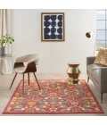 Nourison Allur Area Rug ALR03-Red Multicolor