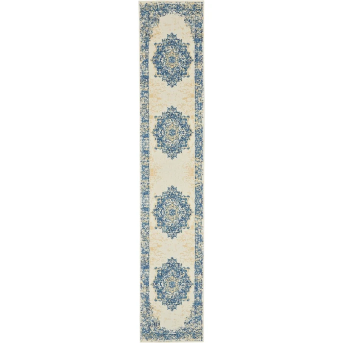 Nourison Grafix Runner Area Rug GRF14-White
