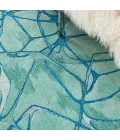Nourison Symmetry Area Rug SMM05-Aqua Blue