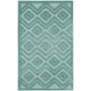 Nourison Home Versatile NRV01 Aqua Teal 2 ft. X 4 ft. Area Rug