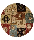 Nourison Home Jaipur Red JA37 6ft. x Round Round Rug