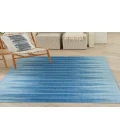 Nourison Vintage Home Blue VNH07 6 ft. X 9 ft. Rectangle Rug