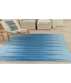 Nourison Home Vintage Home VNH07 Blue 6 ft. X 9 ft. Area Rug