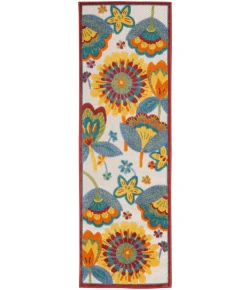 Nourison Home Aloha ALH25 Multicolor 2 ft. 3 in. X 8 ft. Area Rug