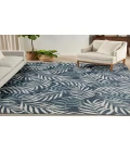 Nourison Garden Oasis Navy GOA01 8 ft. X 10 ft. Rectangle Rug