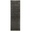 Nourison Home Nordic NRC03 Black Taupe 2 ft. X 6 ft. Area Rug