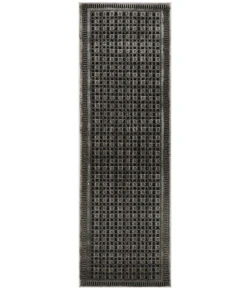 Nourison Home Nordic NRC03 Black Taupe 2 ft. X 6 ft. Area Rug