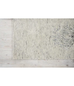 Nourison Home Silk Shadows SHA14 Ivory Silver 2 ft. 3 in. X 8 ft. Area Rug