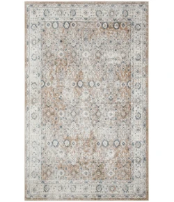 Nourison Home Astra Machine Washable ASW16 Silver Taupe 4 ft. X 6 ft. Area Rug