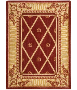 Nourison Home Ashton House Red AS03 2ft. x 2ft.9in. Rect. Rug