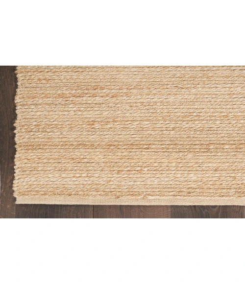 Nourison Natural Jute Bleached NJT01 4 ft. Square Rug