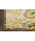 Nourison Aloha Ivory Green ALH17 9 ft. X 12 ft. Rectangle Rug