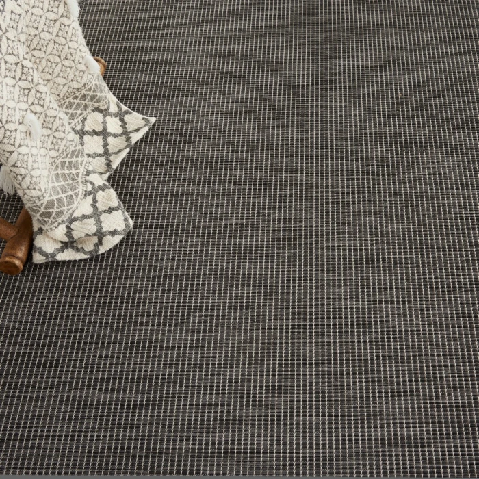 Nourison Positano Round Area Rug POS01-Charcoal