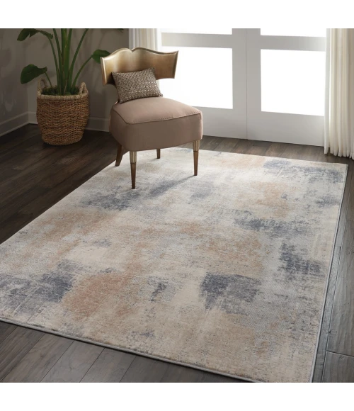 Nourison Rustic Textures Area Rug RUS02-Beige/Grey