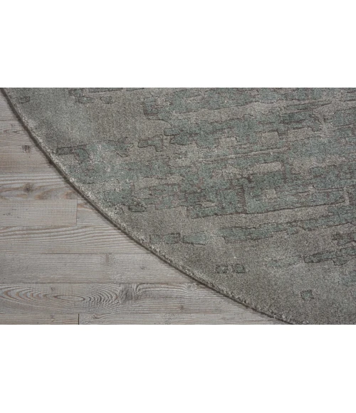 Nourison Twilight Round Area Rug TWI11 Seafoam 8' Round