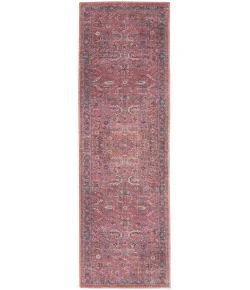 Nourison Home New Concept Washables SR102 Brick 2 ft. 2 in. X 8 ft. Area Rug