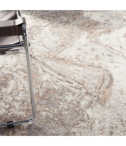 Nourison Elation Area Rug ETN02-Ivory Grey