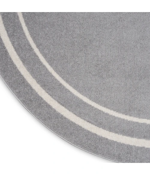 Nourison Nourison Essentials Area Rug NRE02 Grey/Ivory